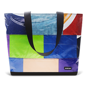 Patchwork Zippered Blake Tote