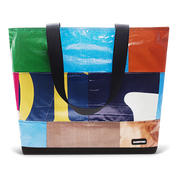 Patchwork Zippered Blake Tote