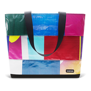 Patchwork Zippered Blake Tote