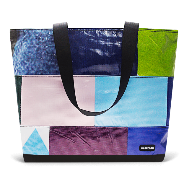 Patchwork Zippered Blake Tote