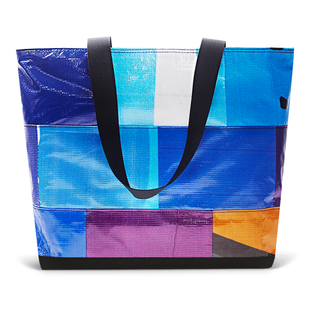 Patchwork Zippered Blake Tote