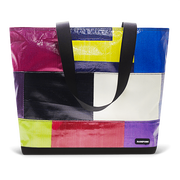 Patchwork Zippered Blake Tote