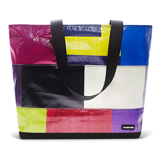 Patchwork Zippered Blake Tote