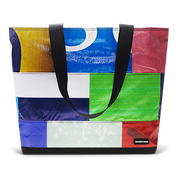 Patchwork Zippered Blake Tote