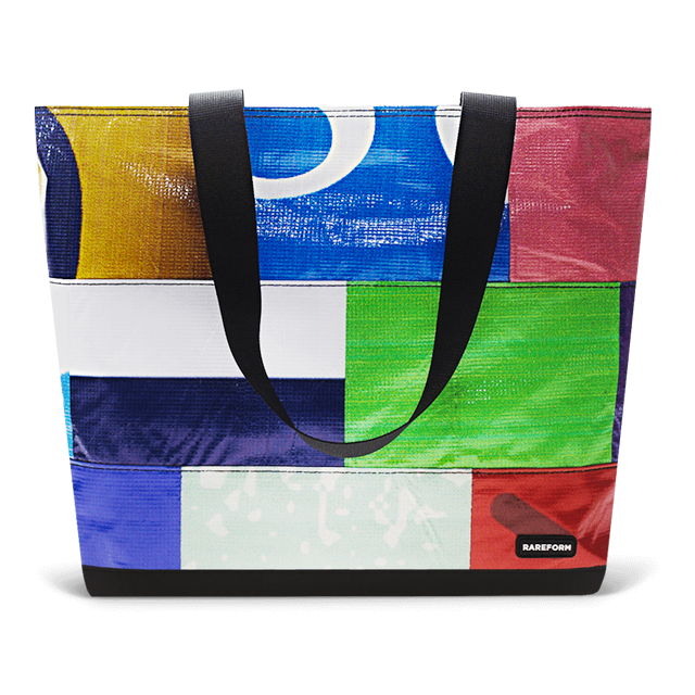 Patchwork Zippered Blake Tote