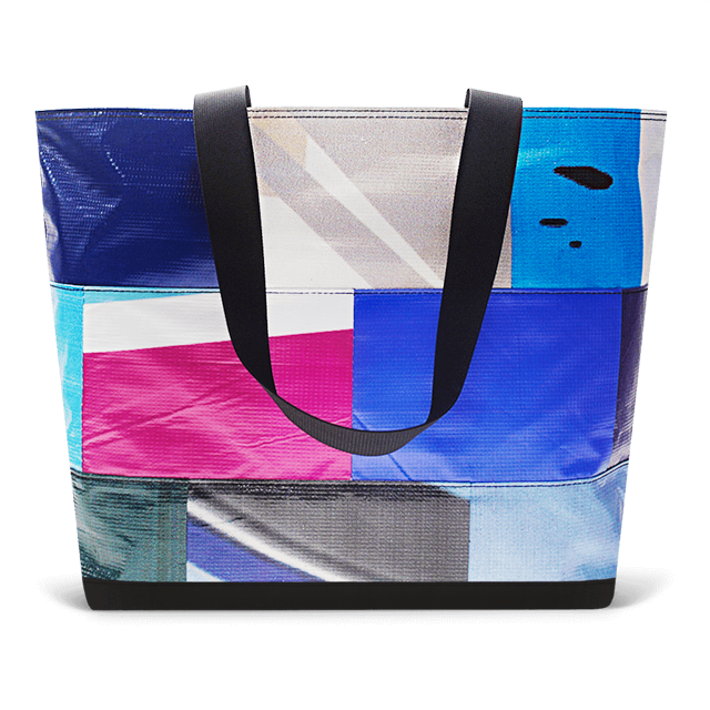 Patchwork Zippered Blake Tote