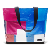 Patchwork Zippered Blake Tote