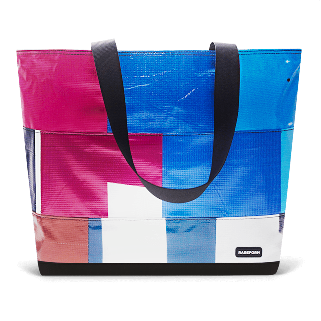 Patchwork Zippered Blake Tote