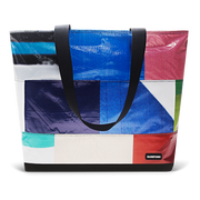 Patchwork Zippered Blake Tote