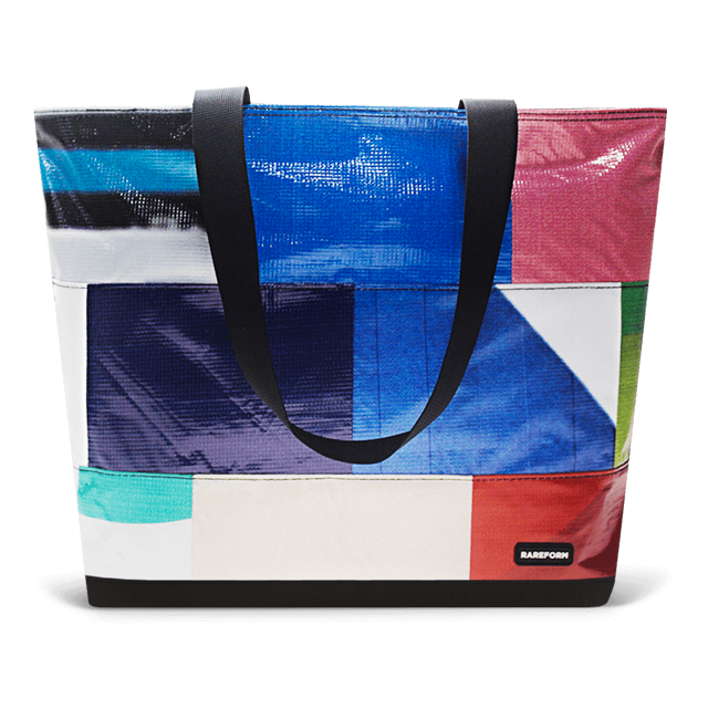Patchwork Zippered Blake Tote