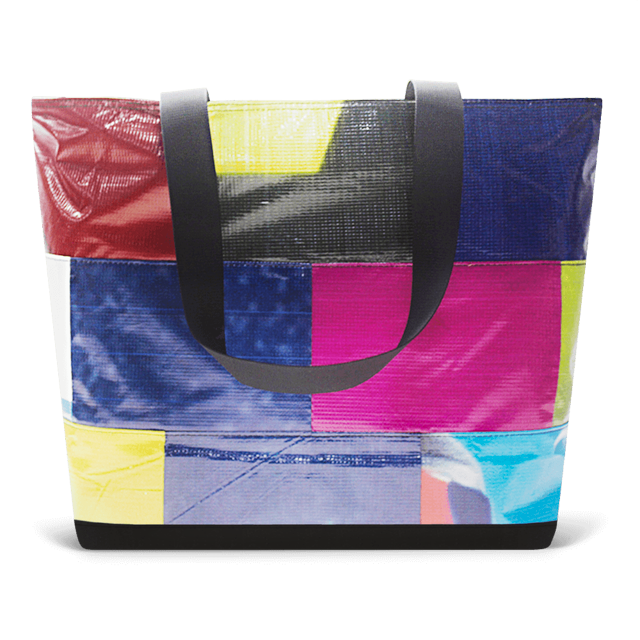 Patchwork Zippered Blake Tote