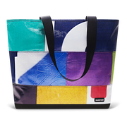 Patchwork Zippered Blake Tote