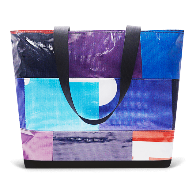 Patchwork Zippered Blake Tote