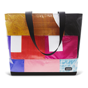 Patchwork Zippered Blake Tote