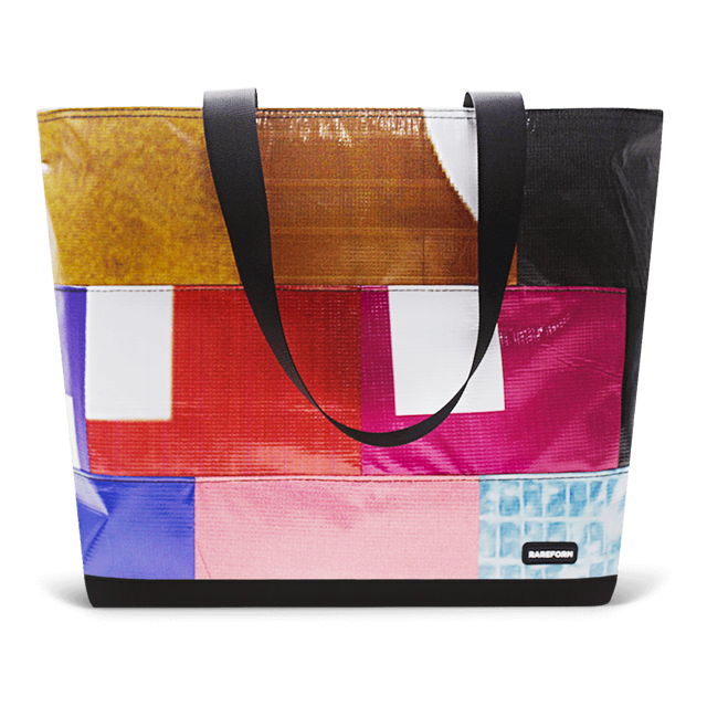 Patchwork Zippered Blake Tote