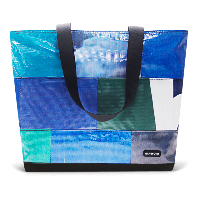 Patchwork Zippered Blake Tote