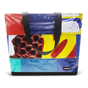 Patchwork Zippered Blake Tote