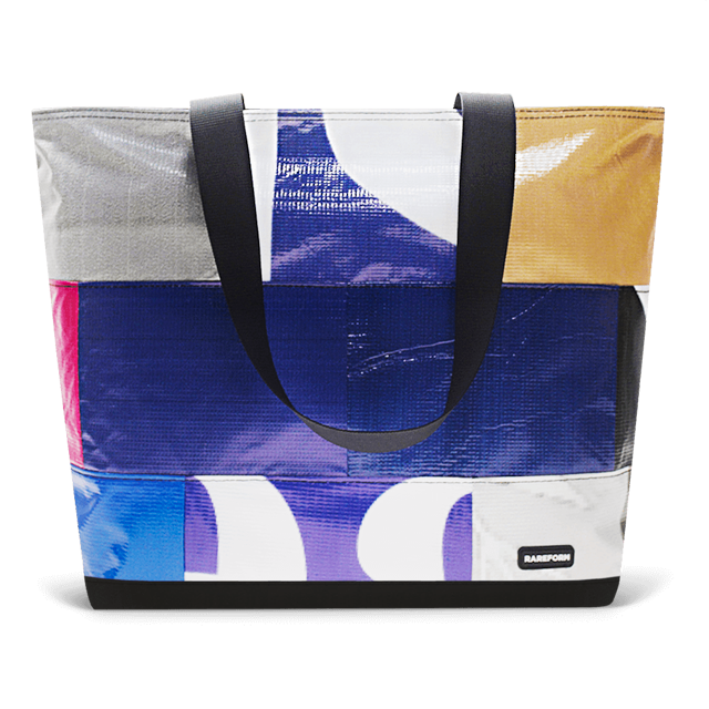 Patchwork Zippered Blake Tote