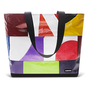Patchwork Zippered Blake Tote
