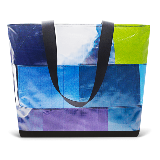 Patchwork Zippered Blake Tote