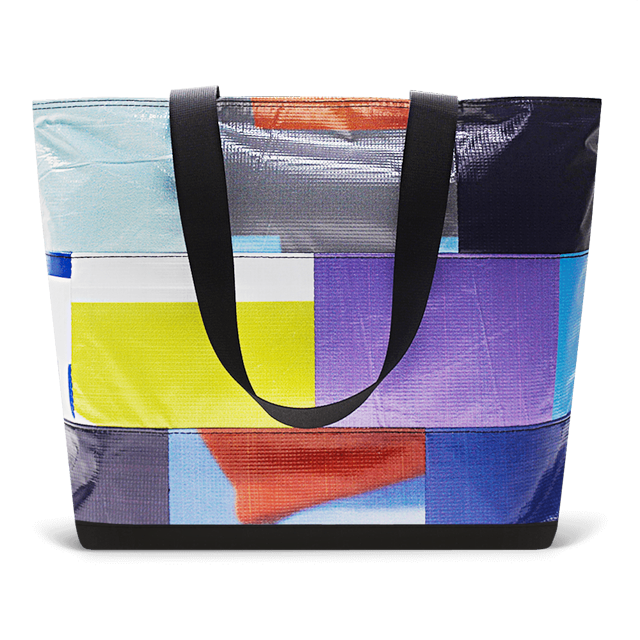 Patchwork Zippered Blake Tote
