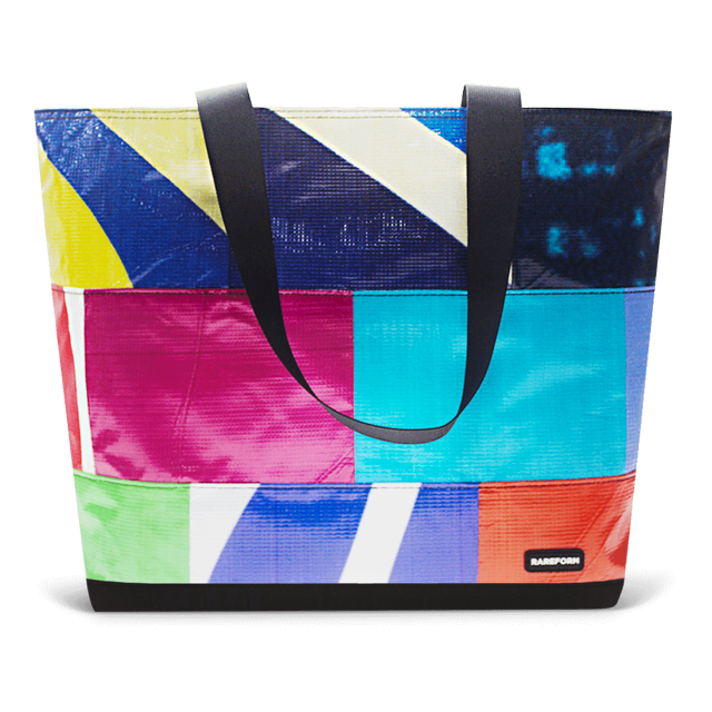 Patchwork Zippered Blake Tote