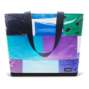 Patchwork Zippered Blake Tote