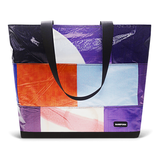 Patchwork Zippered Blake Tote