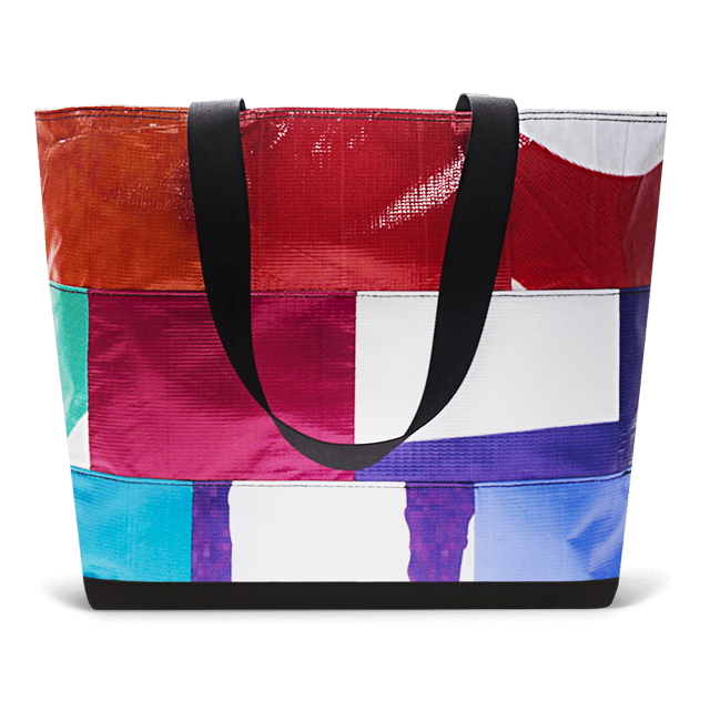 Patchwork Zippered Blake Tote