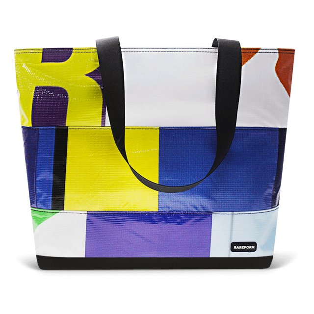 Patchwork Zippered Blake Tote