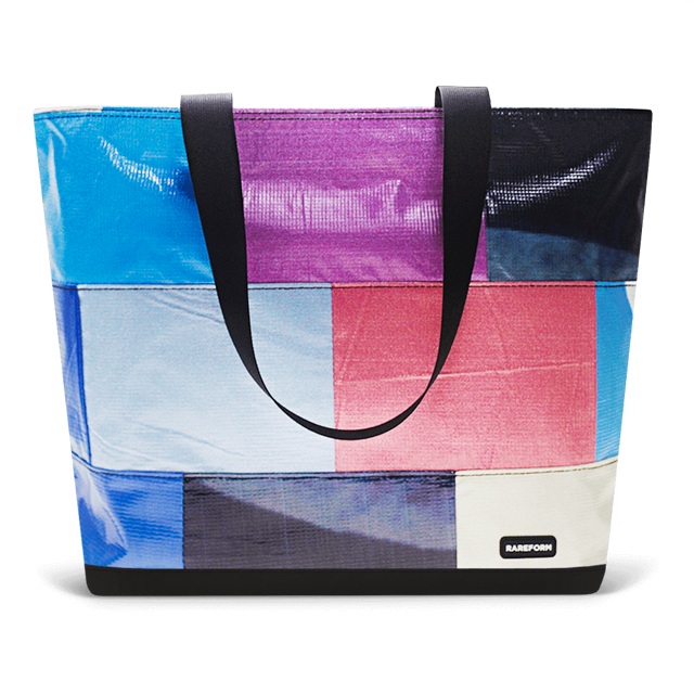 Patchwork Zippered Blake Tote