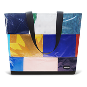 Patchwork Zippered Blake Tote