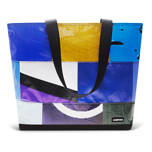 Patchwork Zippered Blake Tote