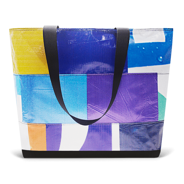 Patchwork Zippered Blake Tote