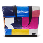 Patchwork Zippered Blake Tote