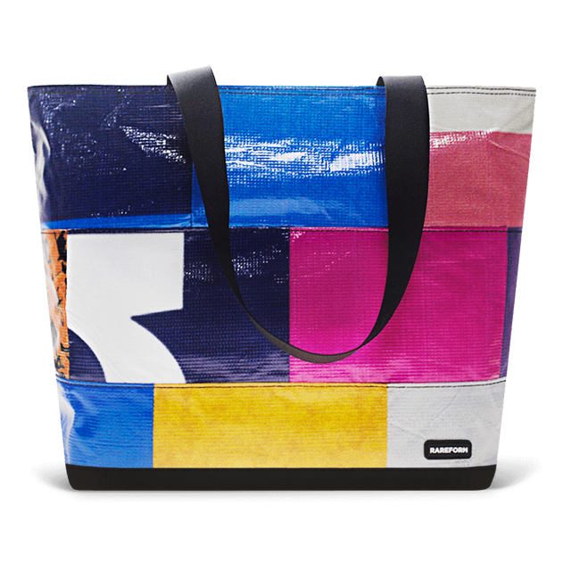 Patchwork Zippered Blake Tote