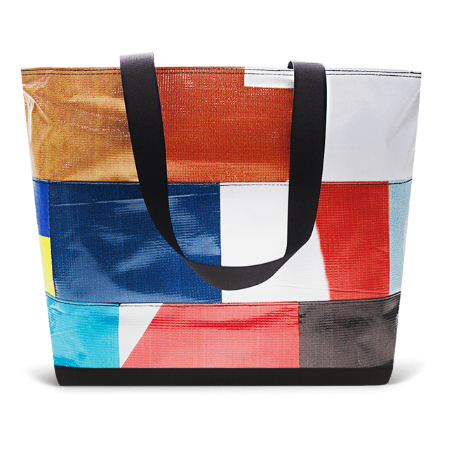 Patchwork Zippered Blake Tote