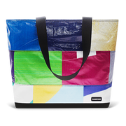 Patchwork Zippered Blake Tote