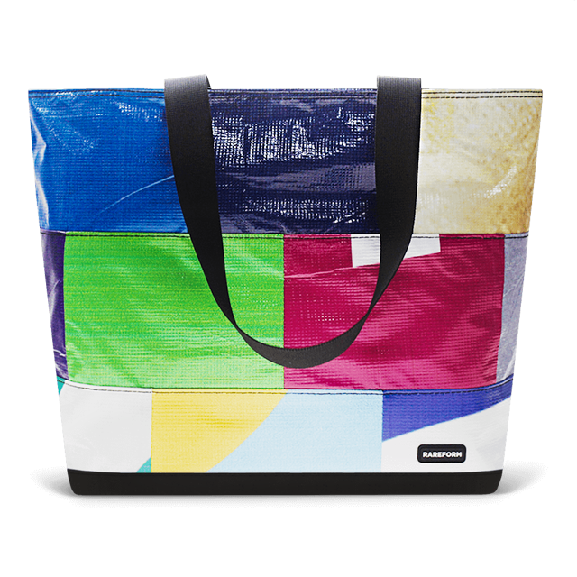 Patchwork Zippered Blake Tote