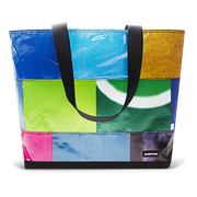 Patchwork Zippered Blake Tote