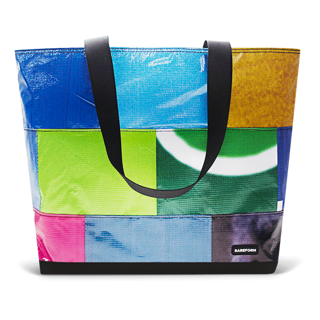 Patchwork Zippered Blake Tote