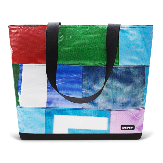 Patchwork Zippered Blake Tote