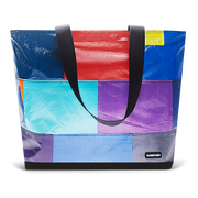 Patchwork Zippered Blake Tote