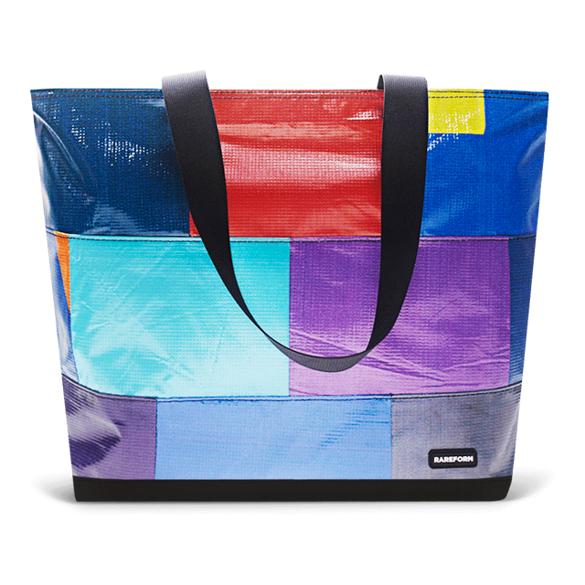 Patchwork Zippered Blake Tote