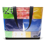 Patchwork Zippered Blake Tote