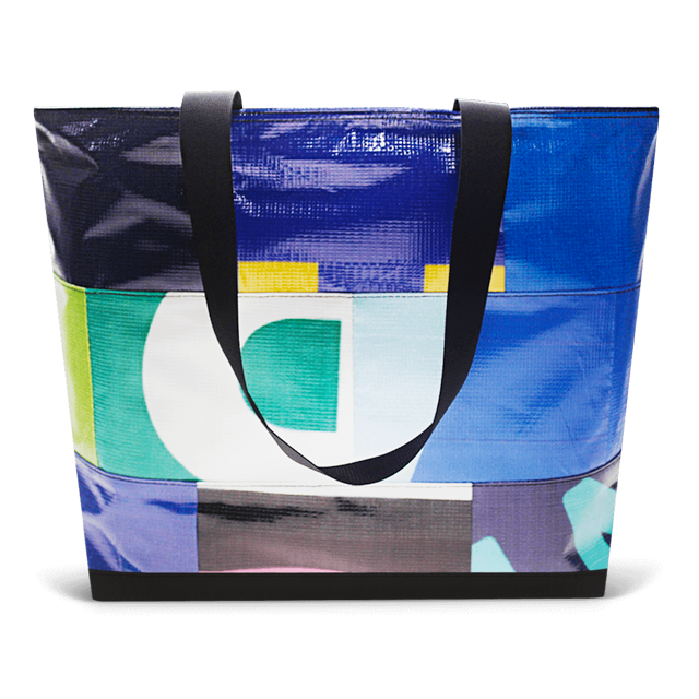 Patchwork Zippered Blake Tote