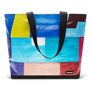 Patchwork Zippered Blake Tote