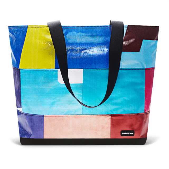 Patchwork Zippered Blake Tote