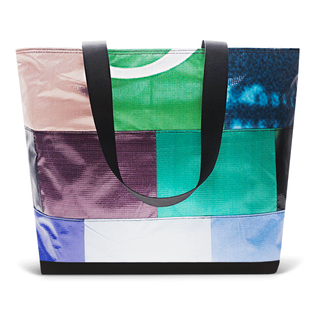 Patchwork Zippered Blake Tote