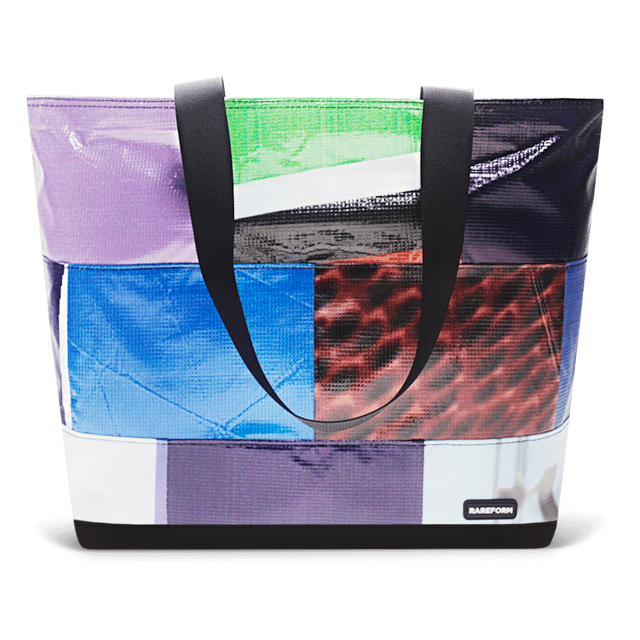 Patchwork Zippered Blake Tote